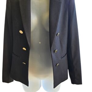 H&M Black Blazer‎ with Gold Buttons